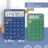imageCATIGA 12 Digit Desktop Calculator Basic Desk Calculator with Large LCD Display Big Buttons 4 Function Solar and Battery Dual Power for Office School Home SD1292 Fresh Blue51 Navyblue
