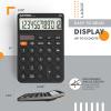 imageCATIGA 12 Digit Desktop Calculator Basic Desk Calculator with Large LCD Display Big Buttons 4 Function Solar and Battery Dual Power for Office School Home SD1292 Fresh Blue21 Black
