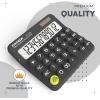 imageCATIGA Desktop Calculator 8 Digit with Solar Power and Easy to Read LCD Display Big Buttons for Home Office School Class and Business 4 Function Small Basic Calculators for Desk CD8185Z Charcoal Gray