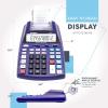 imageCATIGA New ampamp Upgraded 2025 Printing Calculator Adding Machine 10 Key Desktop Home Office Calculator with Paper Roll Print Out Accounting Business Finance4 Purple