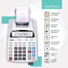 imageCATIGA New ampamp Upgraded 2025 Printing Calculator Adding Machine 10 Key Desktop Home Office Calculator with Paper Roll Print Out Accounting Business Finance3 Silver Pro