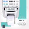 imageCATIGA New ampamp Upgraded 2025 Printing Calculator Adding Machine 10 Key Desktop Home Office Calculator with Paper Roll Print Out Accounting Business Finance3 Silver Pro