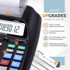 imageCATIGA New ampamp Upgraded 2025 Printing Calculator Adding Machine 10 Key Desktop Home Office Calculator with Paper Roll Print Out Accounting Business Finance1 Black Pro