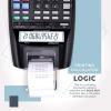 imageCATIGA New ampamp Upgraded 2025 Printing Calculator Adding Machine 10 Key Desktop Home Office Calculator with Paper Roll Print Out Accounting Business Finance1 Black Pro
