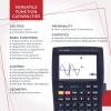 imageCATIGA Scientific Calculator with Graphic Functions Multiple Modes with Intuitive Interface Perfect for Beginner and Advanced Courses High School or College CS12111 Black
