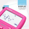 imageScientific Calculator 2 Line  for Math Algebra and Trigonometry Science Statistics Engineering Physics Business Class Over 200 Functions with Memory and Replay Function4 Pink