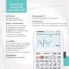 imageScientific Calculator 2 Line  for Math Algebra and Trigonometry Science Statistics Engineering Physics Business Class Over 200 Functions with Memory and Replay Function3 White
