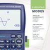 imageScientific Calculator 2 Line  for Math Algebra and Trigonometry Science Statistics Engineering Physics Business Class Over 200 Functions with Memory and Replay FunctionBlue
