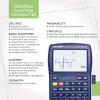 imageScientific Calculator 2 Line  for Math Algebra and Trigonometry Science Statistics Engineering Physics Business Class Over 200 Functions with Memory and Replay FunctionBlue