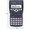 imageScientific Calculator 2 Line  for Math Algebra and Trigonometry Science Statistics Engineering Physics Business Class Over 200 Functions with Memory and Replay FunctionTwoLine