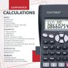 imageScientific Calculator 2 Line  for Math Algebra and Trigonometry Science Statistics Engineering Physics Business Class Over 200 Functions with Memory and Replay FunctionTwoLine