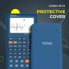 imageTOVO Scientific Calculator with Graphing Functions Multiple Modes 360 Functions Large Screen Intuitive Interface for Beginners High School ampamp Advanced Courses TS259 Developed by CATIGANavy Blue