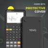 imageTOVO Scientific Calculator with Graphing Functions Multiple Modes 360 Functions Large Screen Intuitive Interface for Beginners High School ampamp Advanced Courses TS259 Developed by CATIGABlack