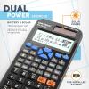 imageTOVO Scientific Calculator with Graphing Functions Multiple Modes 360 Functions Large Screen Intuitive Interface for Beginners High School ampamp Advanced Courses TS259 Developed by CATIGA991EX Black