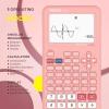 imageTOVO Scientific Calculator with Graphing Functions Multiple Modes 360 Functions Large Screen Intuitive Interface for Beginners High School ampamp Advanced Courses TS259 Developed by CATIGAPink
