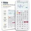 imageScientific Calculator 2 Line  for Math Algebra and Trigonometry Science Statistics Engineering Physics Business Class Over 200 Functions with Memory and Replay Function3 White