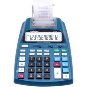 imageCATIGA New ampamp Upgraded 2025 Printing Calculator Adding Machine 10 Key Desktop Home Office Calculator with Paper Roll Print Out Accounting Business Finance2 Blue Pro