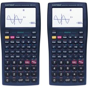 imageCATIGA Scientific Calculator with Graphic Functions Multiple Modes with Intuitive Interface Perfect for Beginner and Advanced Courses High School or College CS12111 Black 2 Pack