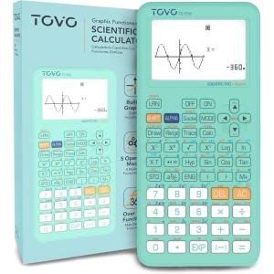imageTOVO Scientific Calculator with Graphing Functions Multiple Modes 360 Functions Large Screen Intuitive Interface for Beginners High School ampamp Advanced Courses TS259 Developed by CATIGATiffany