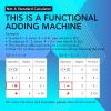 imageCATIGA 12 Digit Thermal Printing Calculator with Tape Print Out InkFree Adding Machine 5X Faster Quite at 80 LPS Extra Large Fluorescent Display Tax Calculation with Clock and Calendar SP2401Thermal White