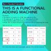 imageCATIGA 12 Digit Thermal Printing Calculator with Tape Print Out InkFree Adding Machine 5X Faster Quite at 80 LPS Extra Large Fluorescent Display Tax Calculation with Clock and Calendar SP2401Black