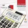 imageDesktop 12Digit Business Calculator with Dual Power Solar and Battery for Basic Finance and Tax Calculations Desk Calculators for School or Office